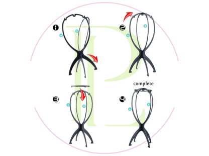 Collapsible Wig Stand